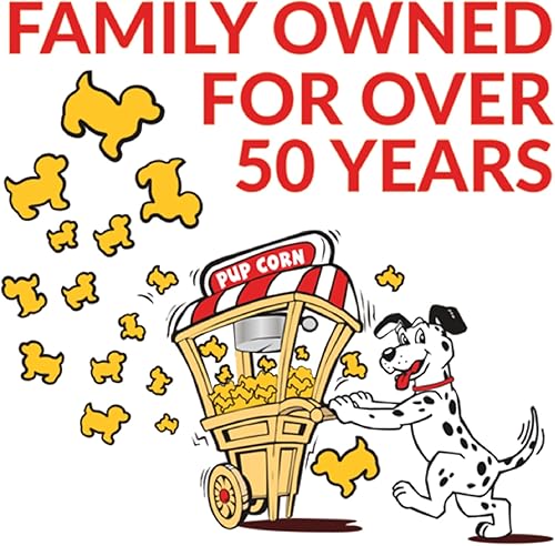 Miniatura 4 de Pup Corn Plus - Golosinas para perros infladas con prebióticos y probióticos - Pollo y queso cheddar (24 onzas) - Fabricado en Estados Unidos