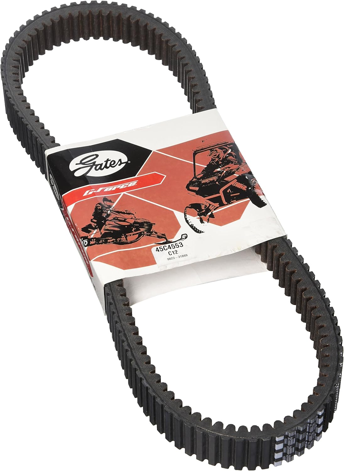 Gates 45C4553 GForce Snowmobile Belt, 1 Pack Automotive