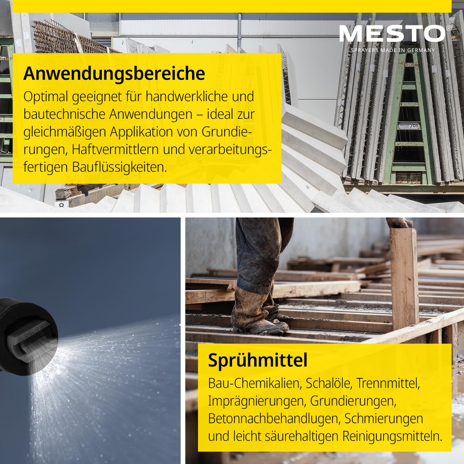 MESTO Belt HELD Plus 1,5 Pulverizadores de 1,5 l, botella de pulverización para bomba, 3 bar, botella de spray portátil industrial, pulverizador de ácido, limpiadores y desinfección, pulverizador de