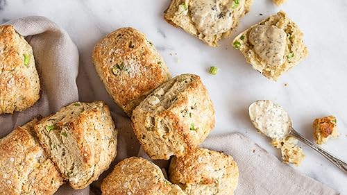 Miniatura 6 de Sonoma Gourmet Pesto rico y cremoso de col rizada con salsa de pasta cheddar blanca, sin gluten, hecho con col rizada fresca de jardín y cheddar