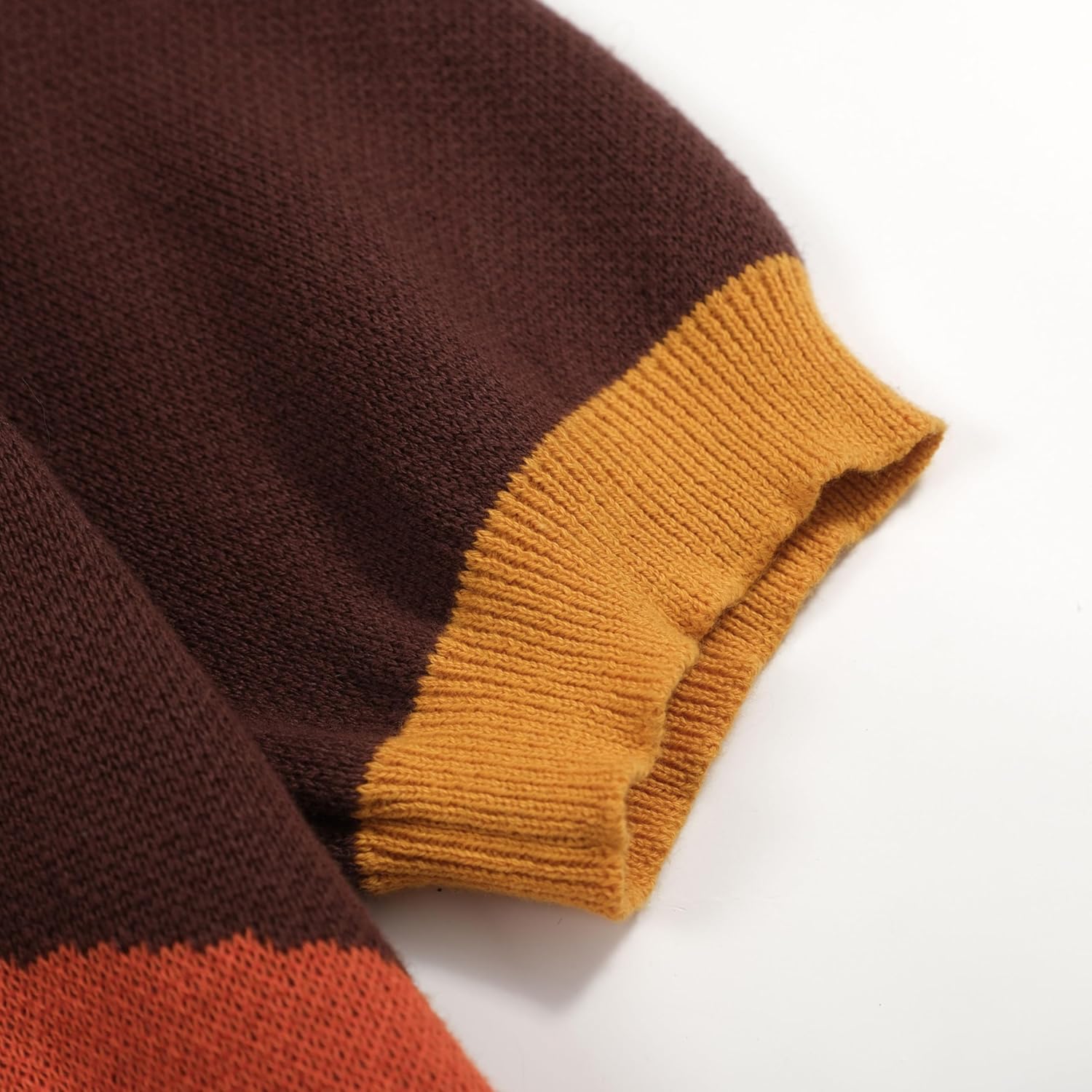 OXKnit Women's 1960s Retro Knit Short Sleeve T-Shirts, V-Neck Casual Knit Top - Image 2