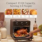 Our Place Wonder Oven, 6-in-1 Air Fryer & Toaster Oven, 2-Rack, 13 Qt, Non-toxic air fryer toaster oven combo; basket, wire rack, bake pan, crumb tray; toast, roast, bake, broil, reheat, steam — image 2
