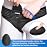 Velpeau Hernia Belt for Men and Women, Fits Left or Right Side, Inguinal, Groin Hernia Support Truss Underwear Briefs, Pain Relief Recovery Adjustable Strap with Removable Compression Pad (Black, L)