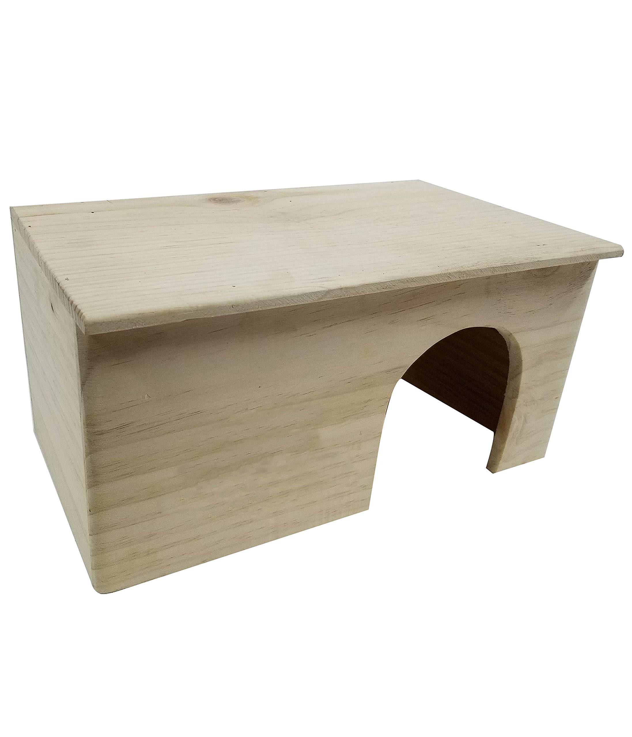 Dehner Casa para roedores Tantor, aprox. 39 x 23 x 20 cm, madera de pino, natural