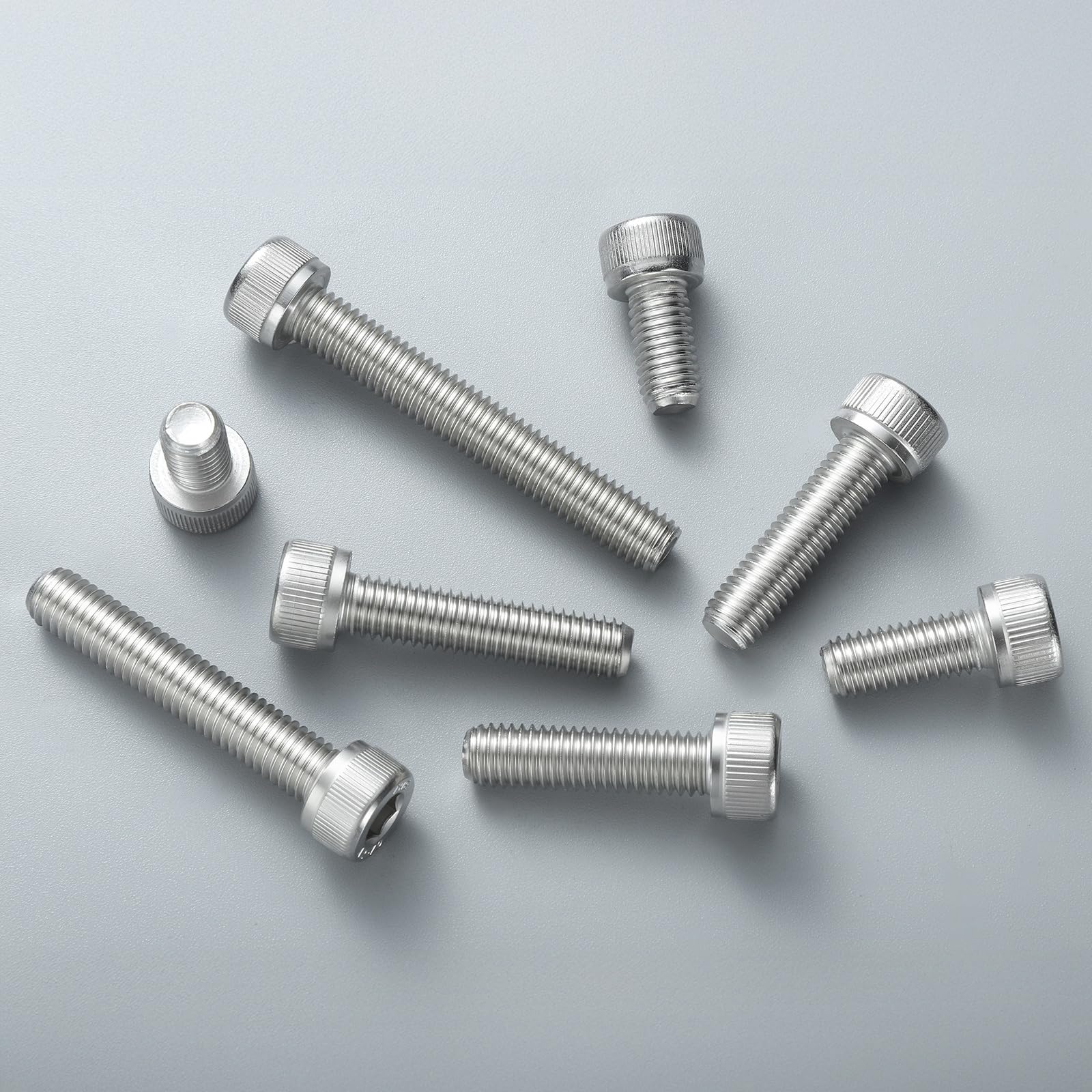 750PCS M3 Screws Assortment Kit, 304 Stainless Steel 18-8 Hex Socket Head Cap Screws Bolts Nuts and Washers Set, M3 x 6/8/10/12/16/20/25/30mm, for 3D Printer - 5