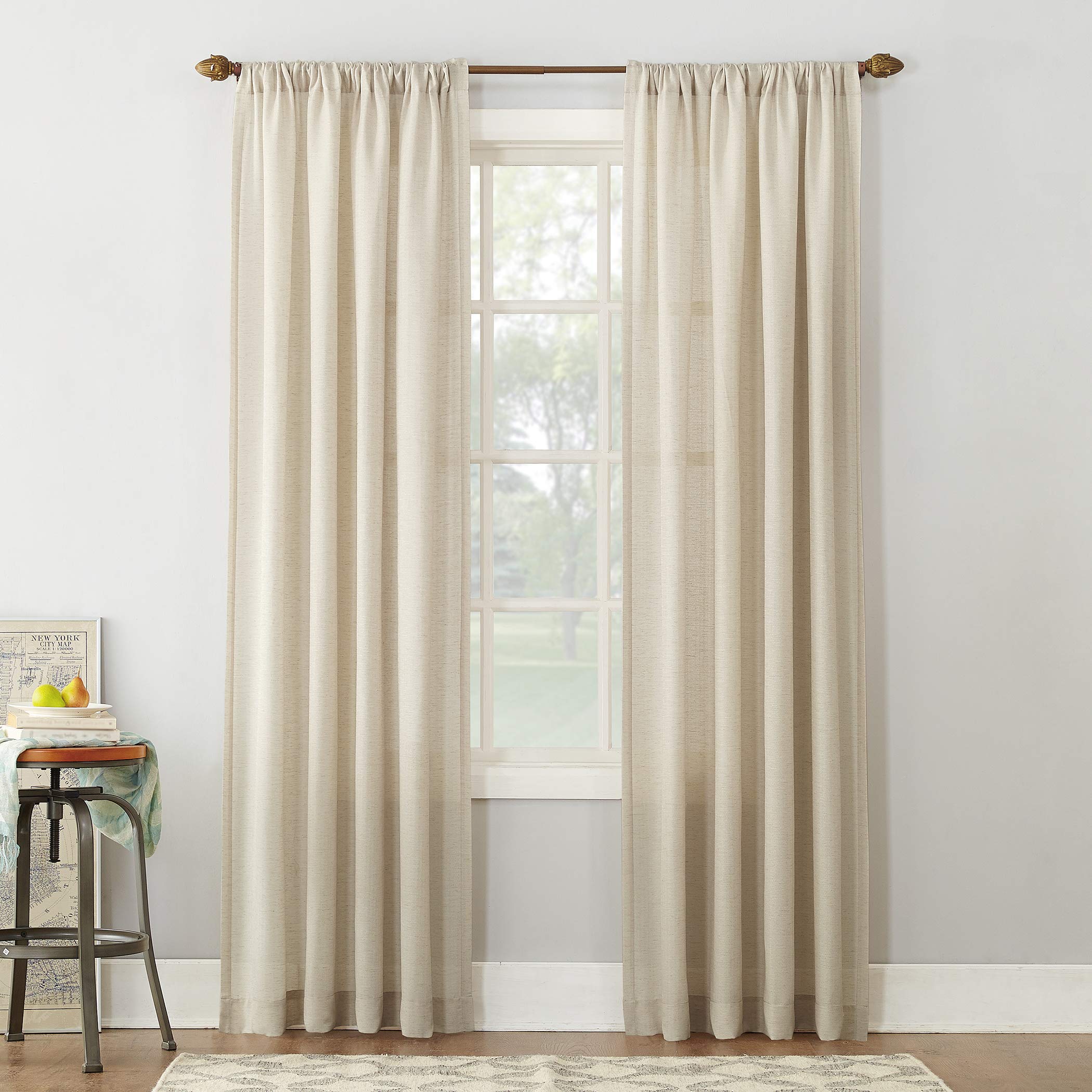 Beige Linen Curtains Curtains & Drapes 2023