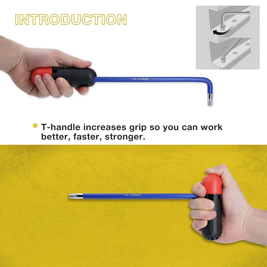 KOTTO Hex Key Allen Wrench Set, Metric, Imperial, Torx, Star