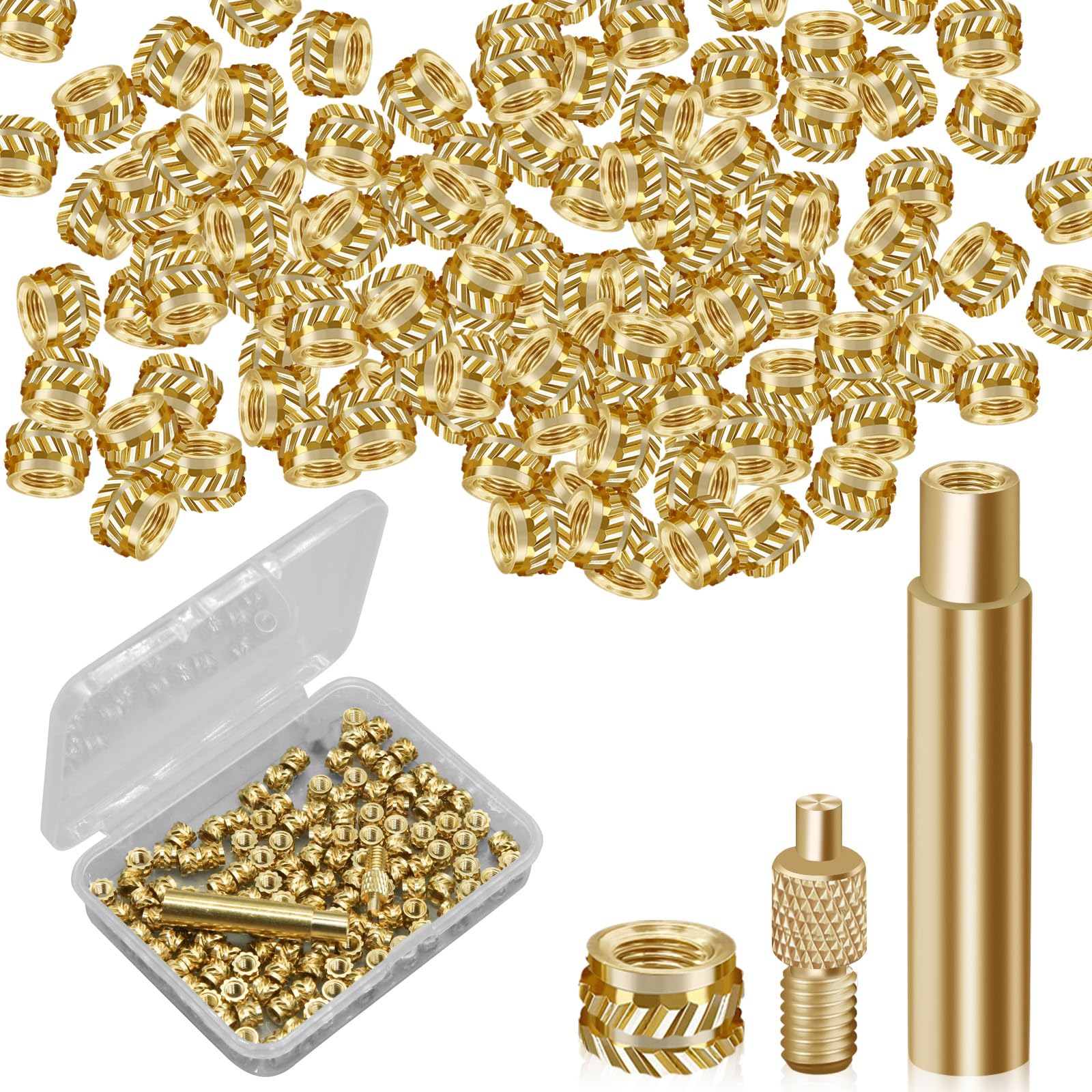 Inserts Filetés (Lot De 50) - Suisse