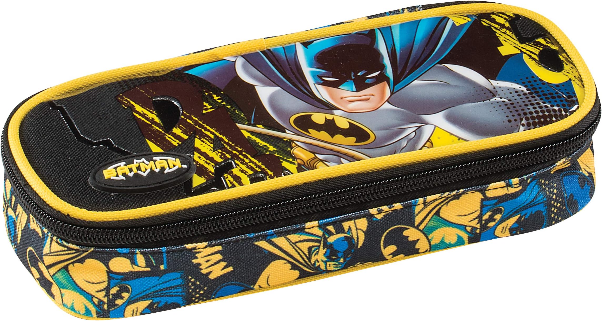 Graffiti Batman Pencil Cases, 22 cm, Black