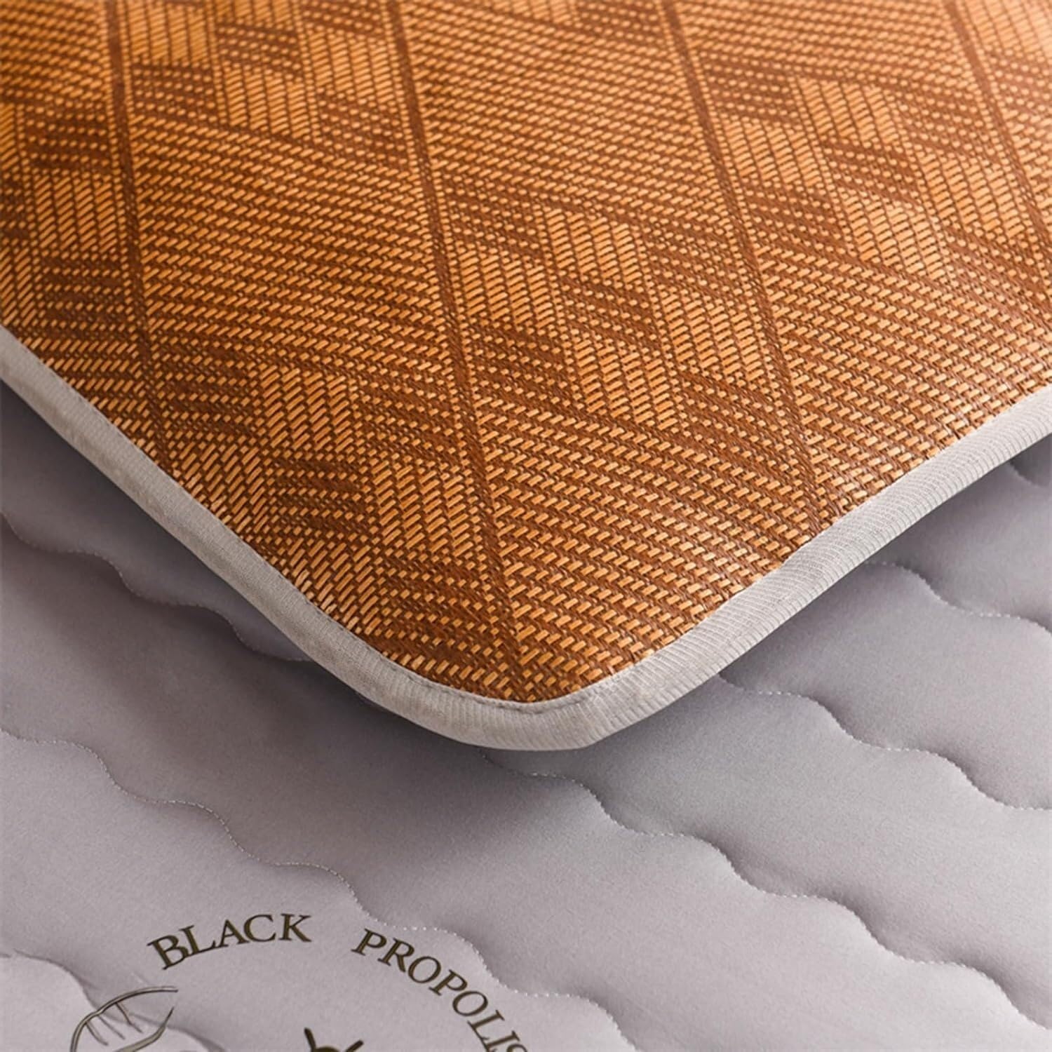 QUINTO Gris,90 x 190 cm, Matelas de Sol de futon Japonais Tatami Pliable Tatami Matelas de futon à Haut Soutien Matelas de dortoir Portable Matelas de Couchage pour Enfant Adulte