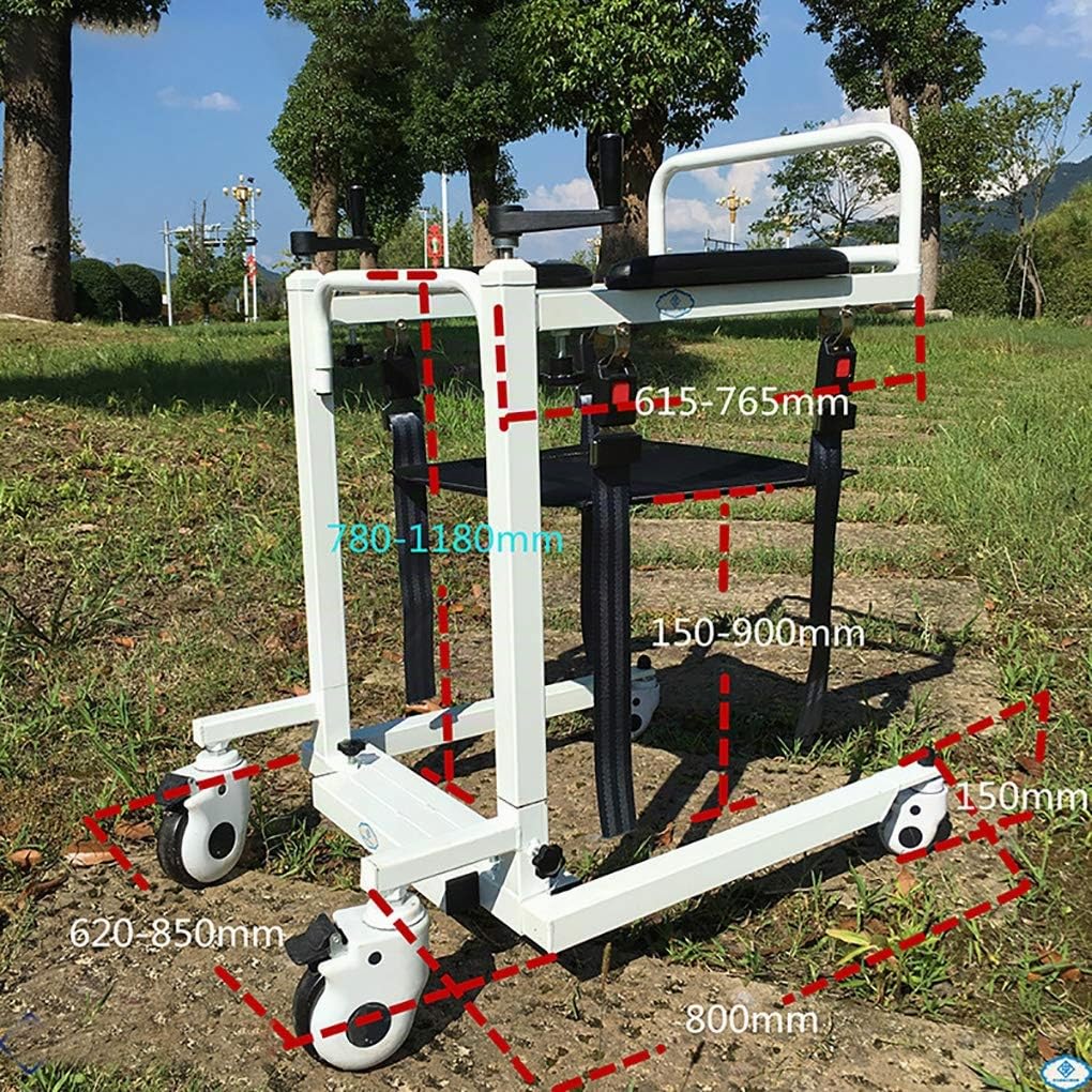 YXP Sollevatore per paziente per Servizio Pesante con Funzione telescopica, capacità di Peso di 500 libbre, Sollevatore per Imbracatura per trasferimento paziente per disabili Anziani