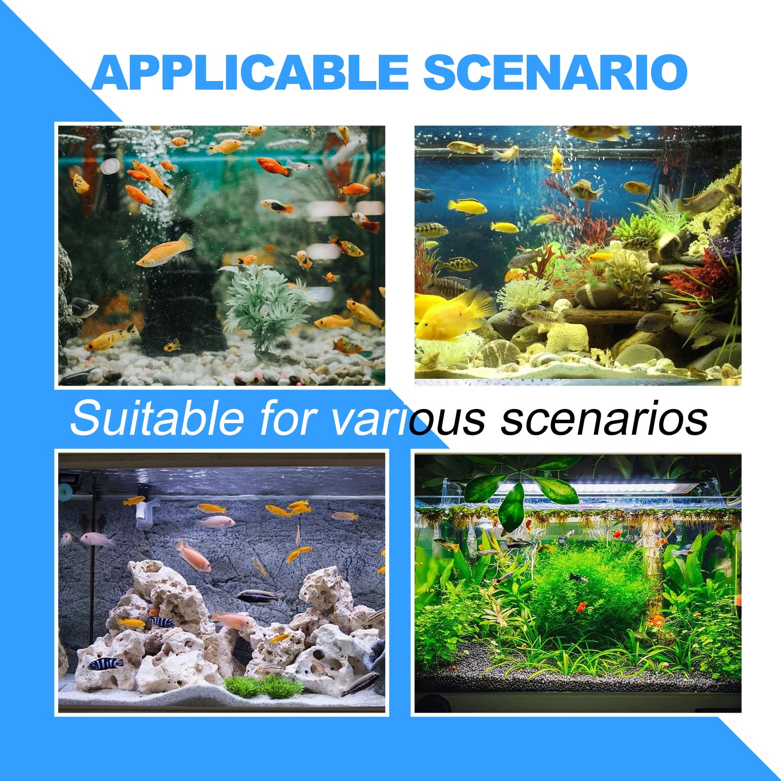 Aicharynic Riduttore di pressione di CO2, regolatore di CO2 per acquari, display a doppio occhio, interfaccia W21.8, riduzione di pressione di CO2, acquario con valvola a solenoia, contatore di bolle
