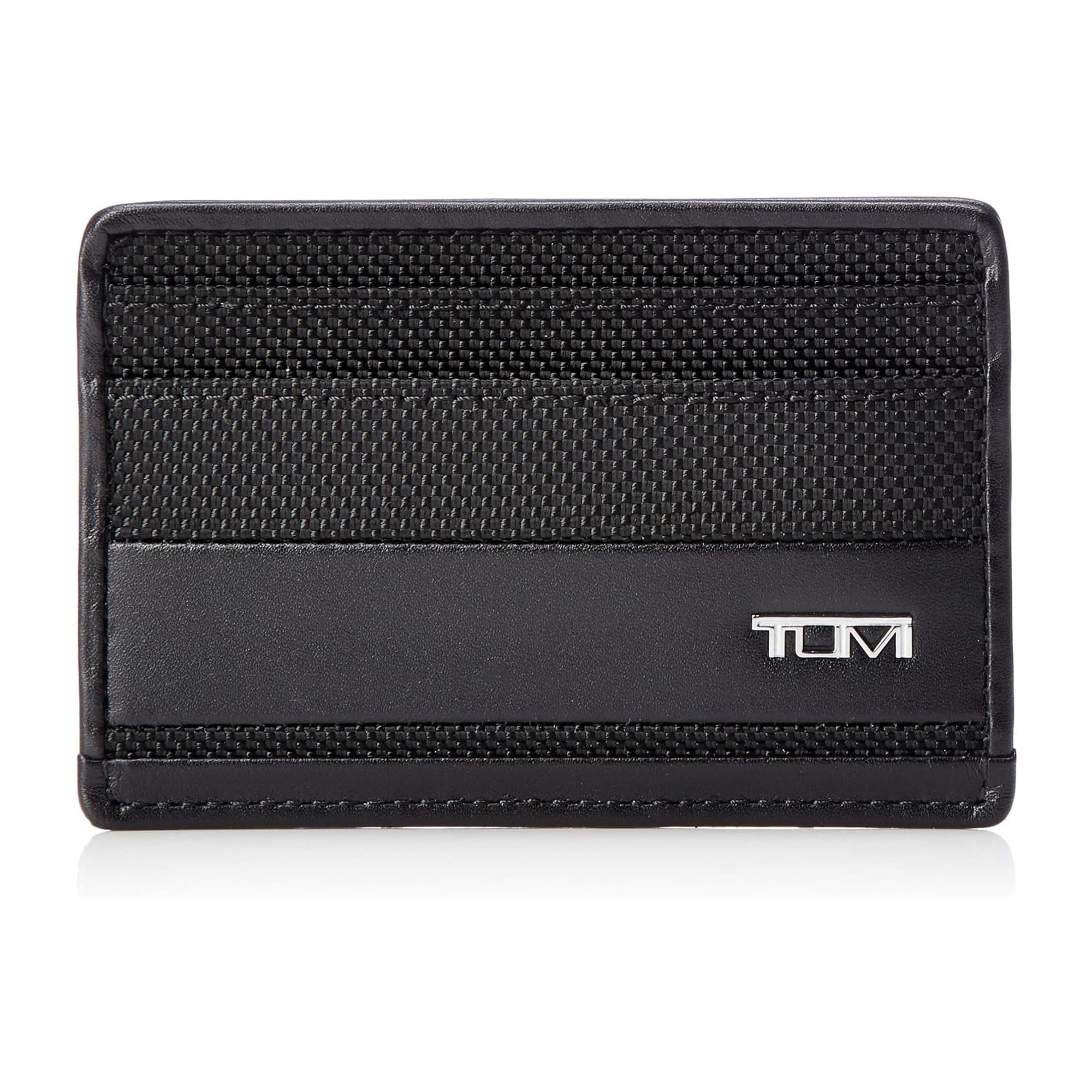 TUMI Alpha Passport Case, Fits 6 Credit Cards, Black