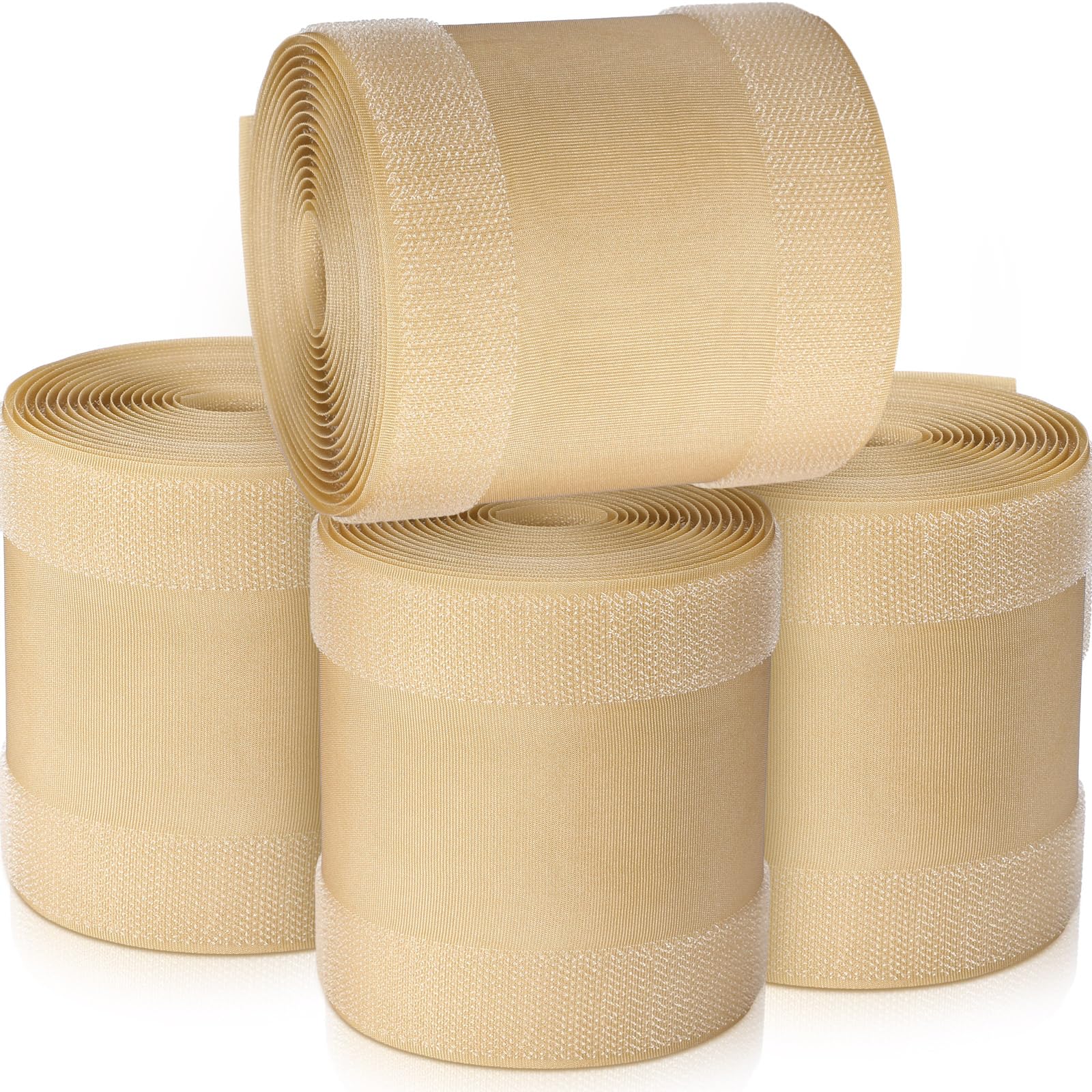 WILLBOND Carpet Cord Cover Cable Protector Floor Cover Cable Protector Management Only for Commercial Office Carpet(39.37 ft,Khaki)