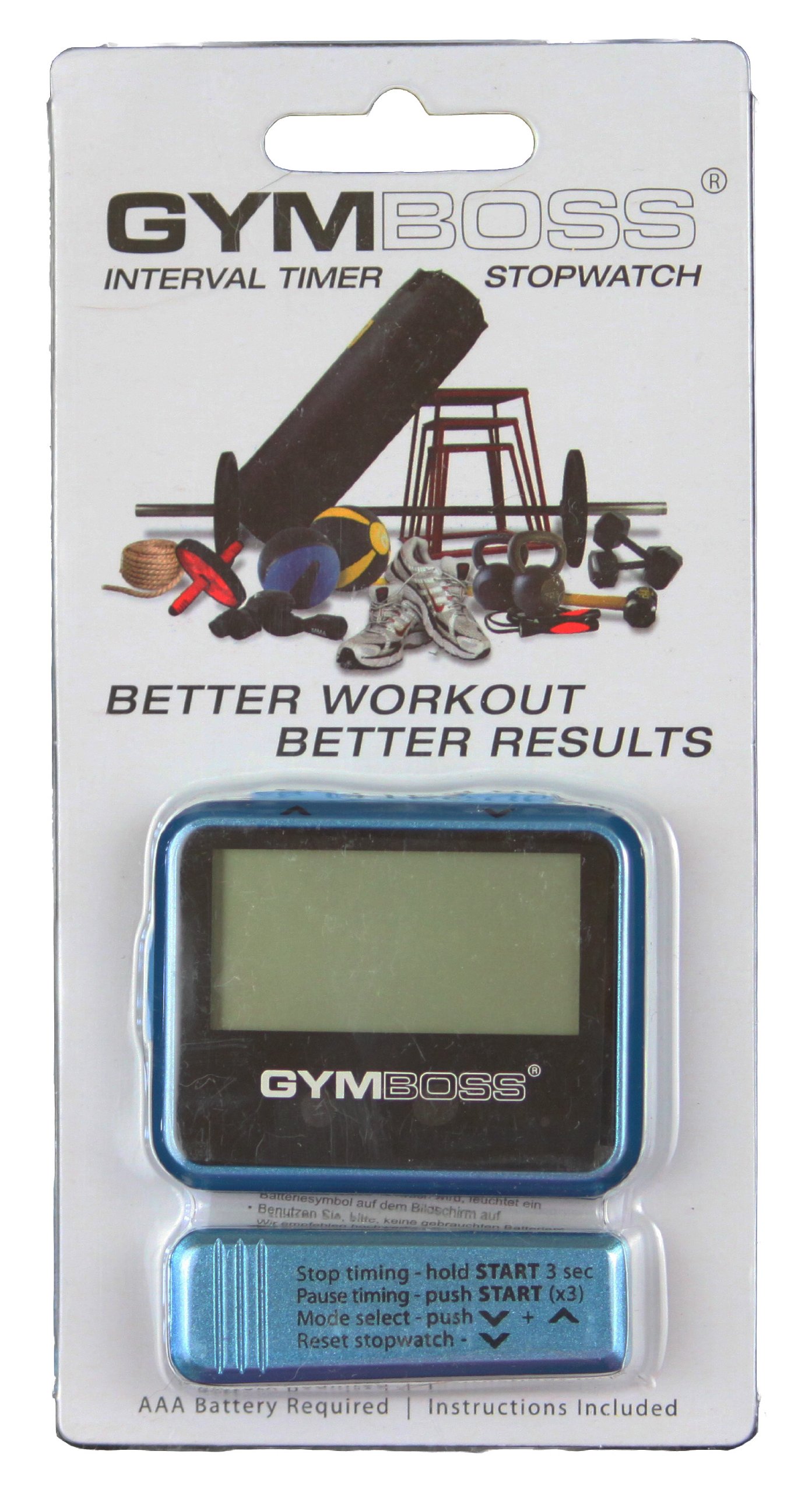 Timer Resistente Acqua Gymboss Plus Timer E Cronometro Intervalli