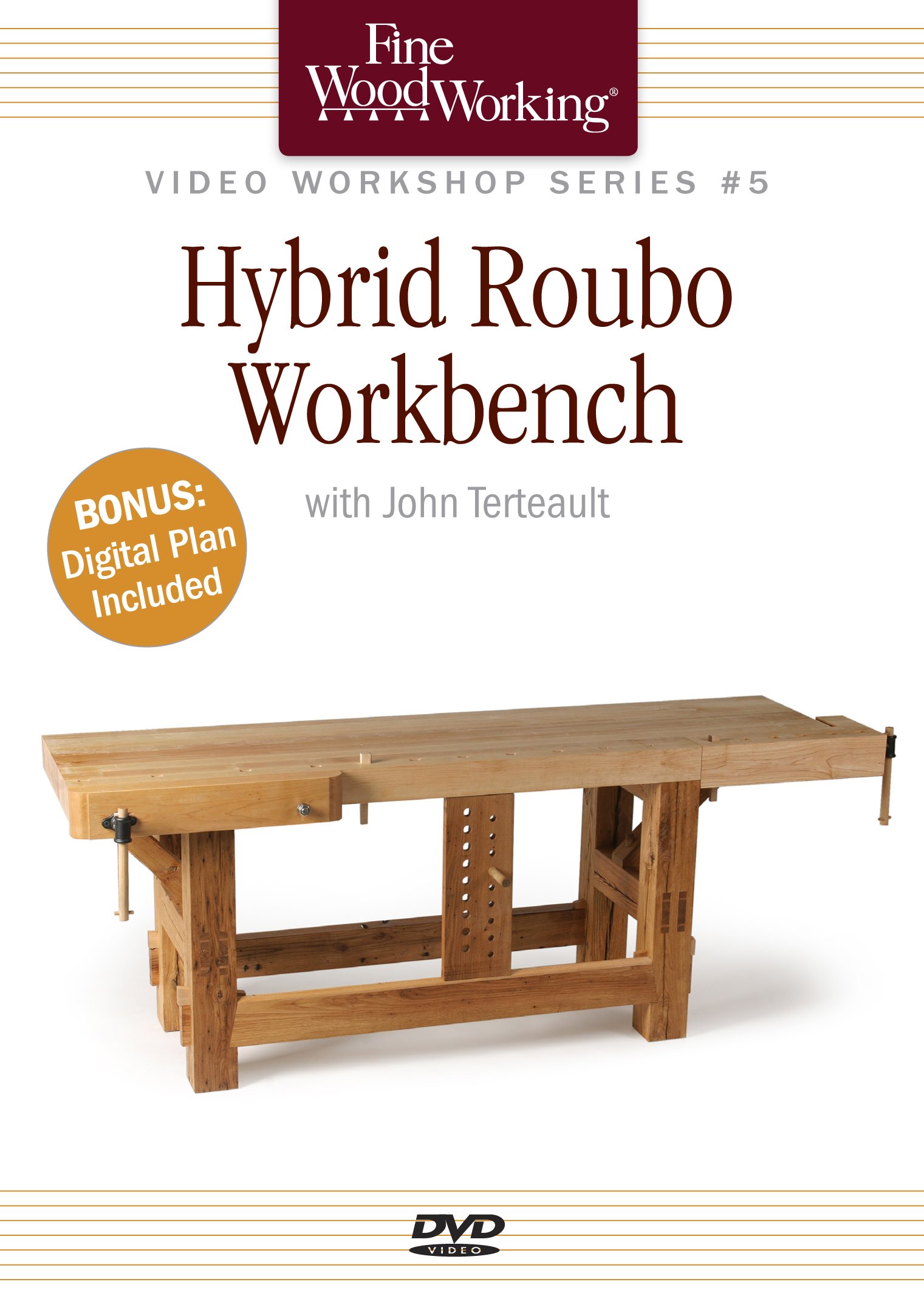 Hybrid Roubo Workbench [DVD]
