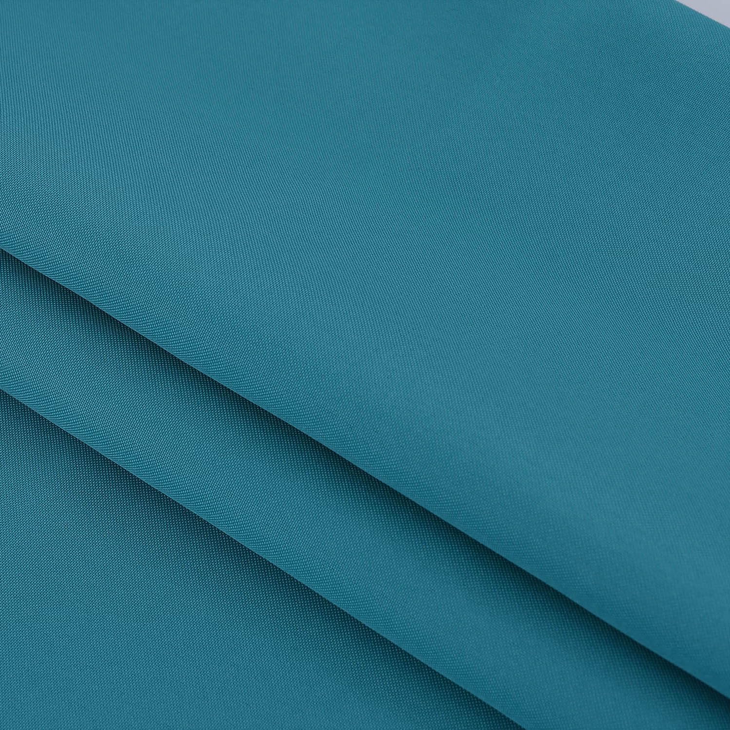 Wodoodporne okrągłe pokrowce na poduszki na krzesło do jajka, zamknięcie na zamek błyskawiczny, niebieski (Peacock Blue), 125 cm – trwałe i stylowe dekoracje na zewnątrz