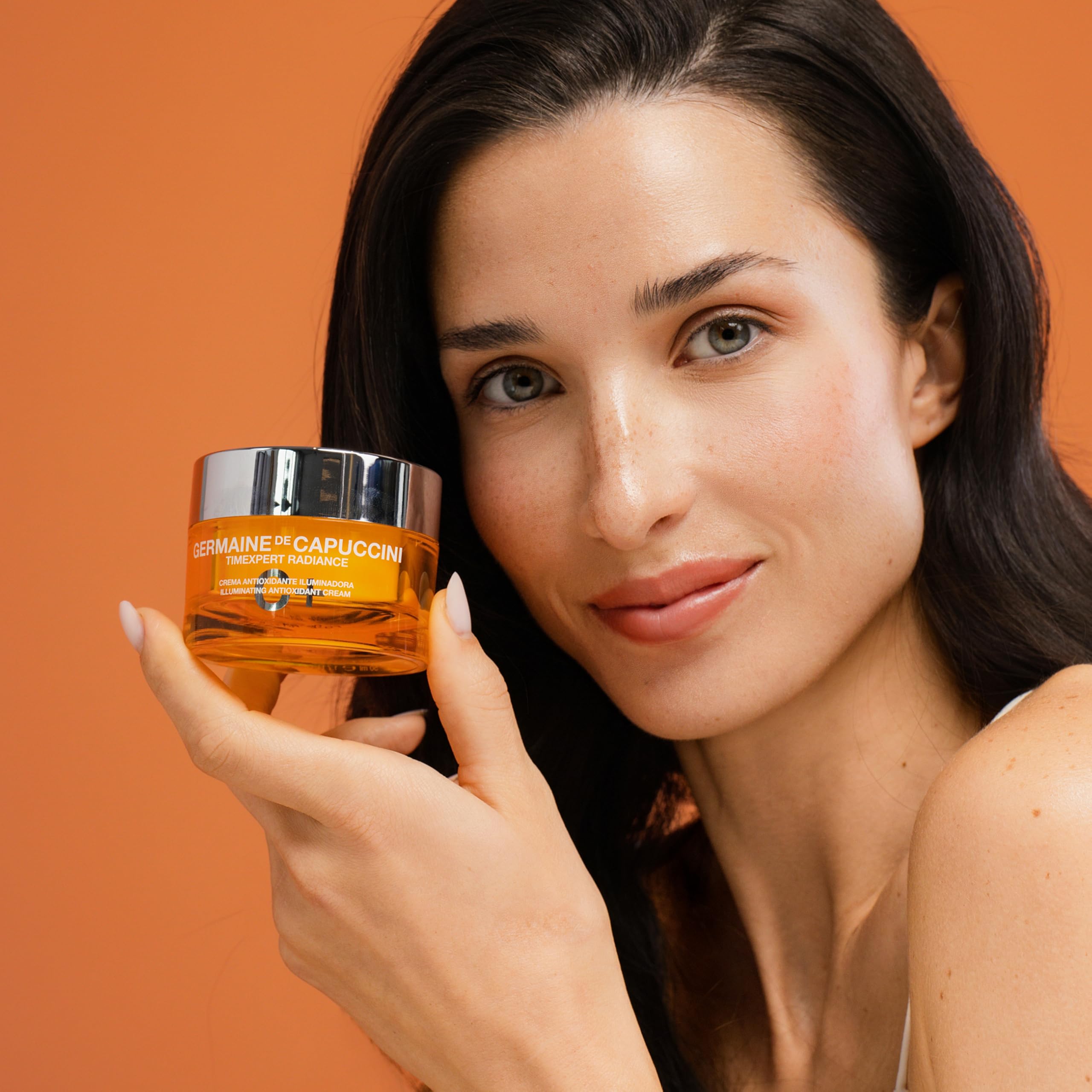 Germaine de Capuccini Timexpert Radiance C+ | Vitamin C Face Cream | Illuminating Antioxidant Cream | Anti-Aging Moisturizer for Wrinkles and Boosting Glow | 1.7 Fl Oz