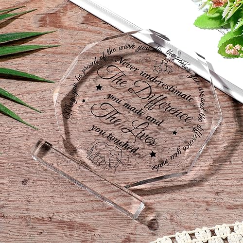 Miniatura 9 de Yinder Regalo de agradecimiento para mujeres, regalo inspirador para compañeros de trabajo, regalo de la semana de la CNA para colegas que dejan el