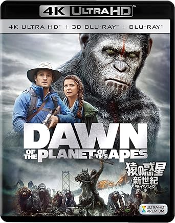 Amazon 猿の惑星 新世紀 ライジング 3枚組 4k Ultra Hd 3d Blu Ray 映画
