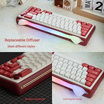 Amazon.com: OOCTPK Chilkey Foxy65 Mechanical Keyboard with