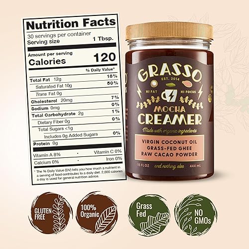 Coffee Booster Una mezcla de alta calidad de Ghee alimentado con hierbas aceite de coco y cacao Coffee Booster Una mezcla de alta calidad de Ghee alimentado con hierbas aceite de coco y cacao