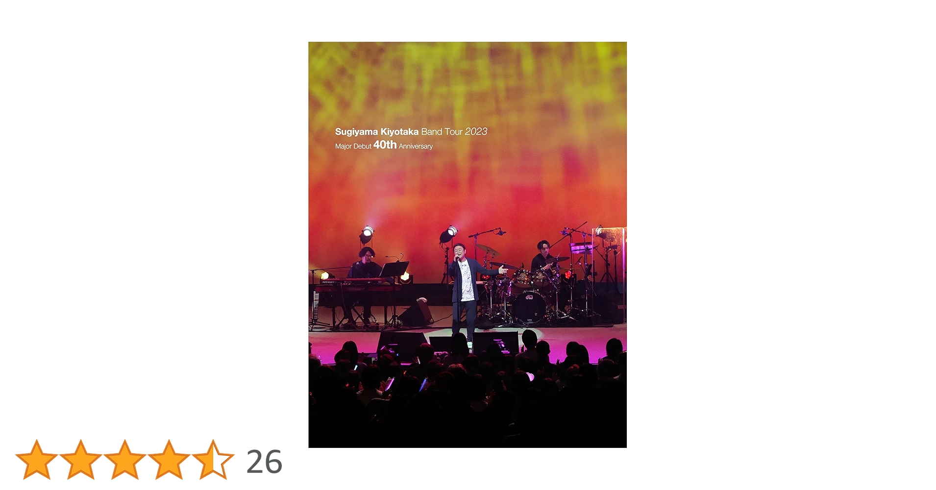 Amazon.co.jp: Sugiyama Kiyotaka Band Tour 2023-Major Debut