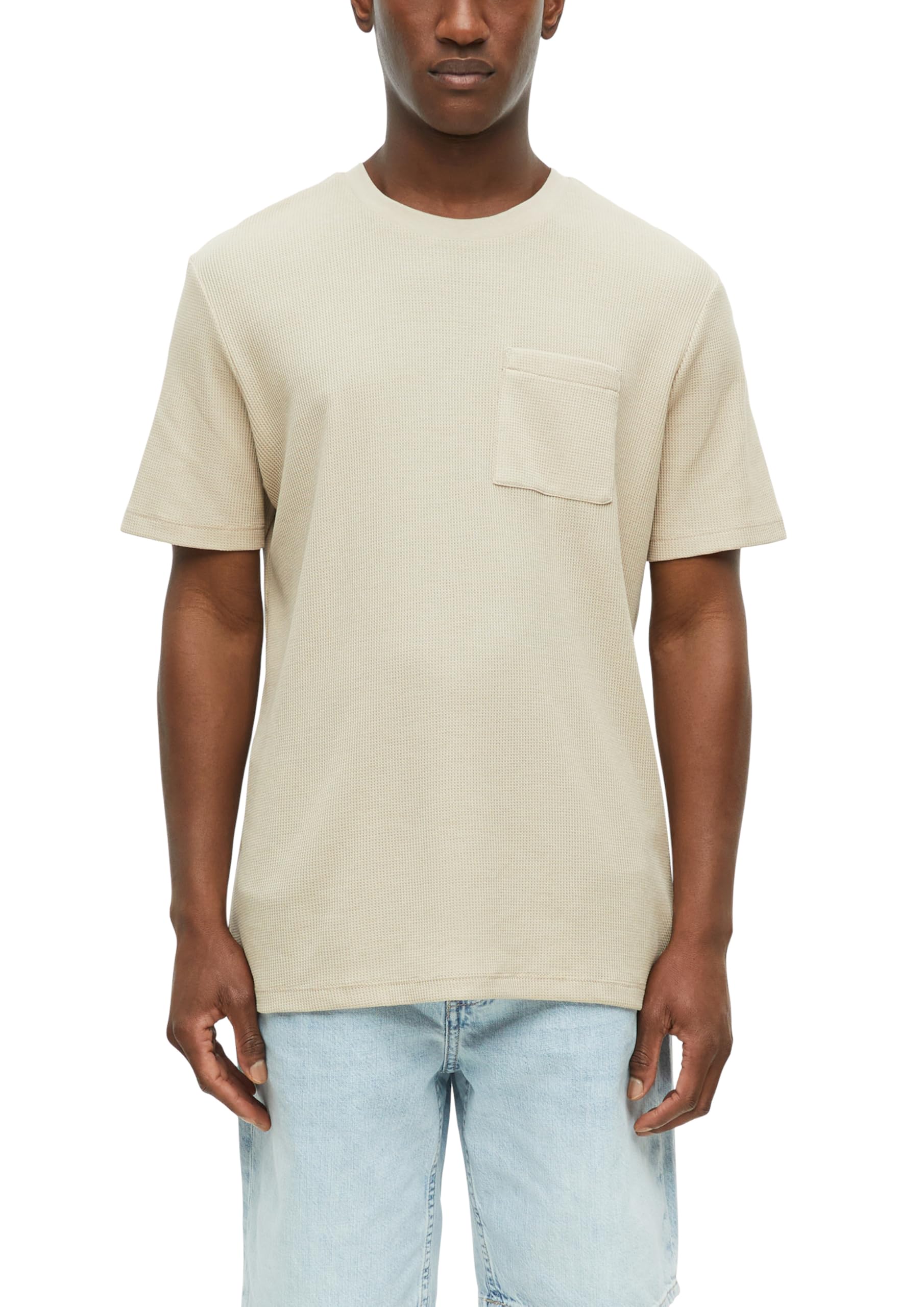 s.Oliver Men's 2178924 T-Shirt (Pack of 1), Brown, 3XL