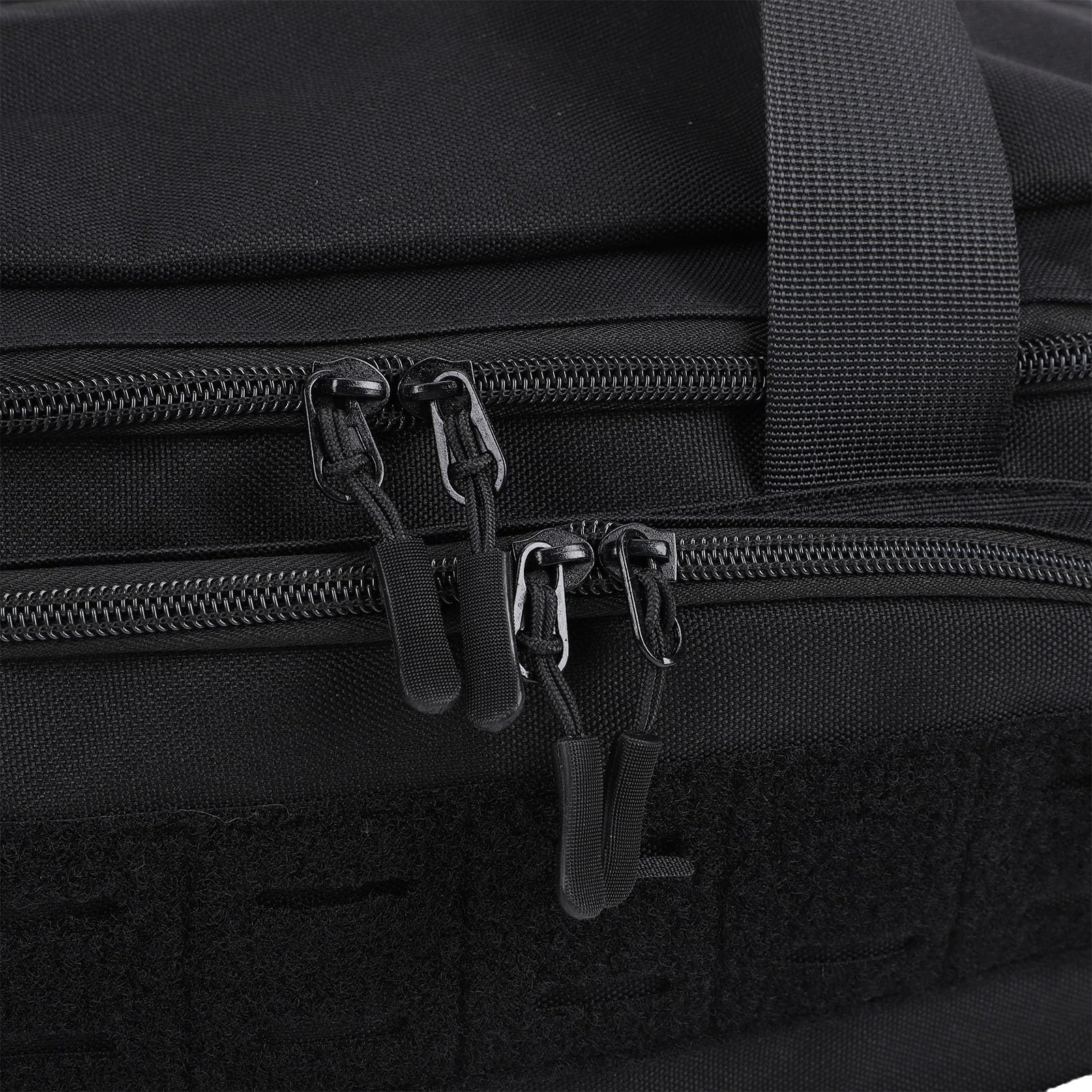 Fockety Borsa portautensili, organizer per cassetta portautensili portatile e resistente, di grande capacità, con maniglia e tasche multiple, bocca larga, per elettricisti