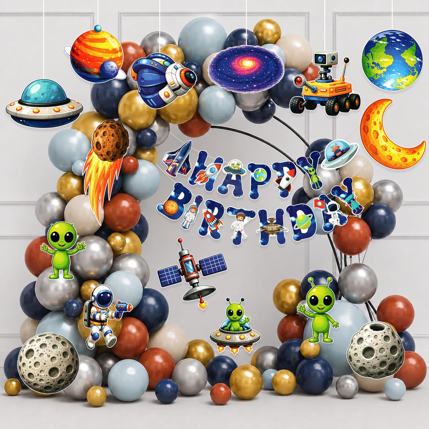 Under The Sea Birthday Decorations - 58 Pcs -19 Under The Sea Birthday Decorations - 58 Pcs -19