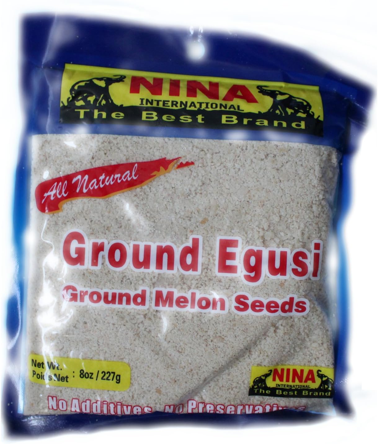 Egusi ( Ground Melon seeds) (0.5 lbs / 227g) - Nina