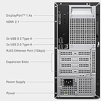 Vista 9 de Dell Tower Desktop ECT1250 - Intel Core Ultra 7-265 Processor, UHD Graphics, 32GB Memory, 1TB M.2 SSD, 3.0 SD Card Reader, Wired Keyboard and Mouse