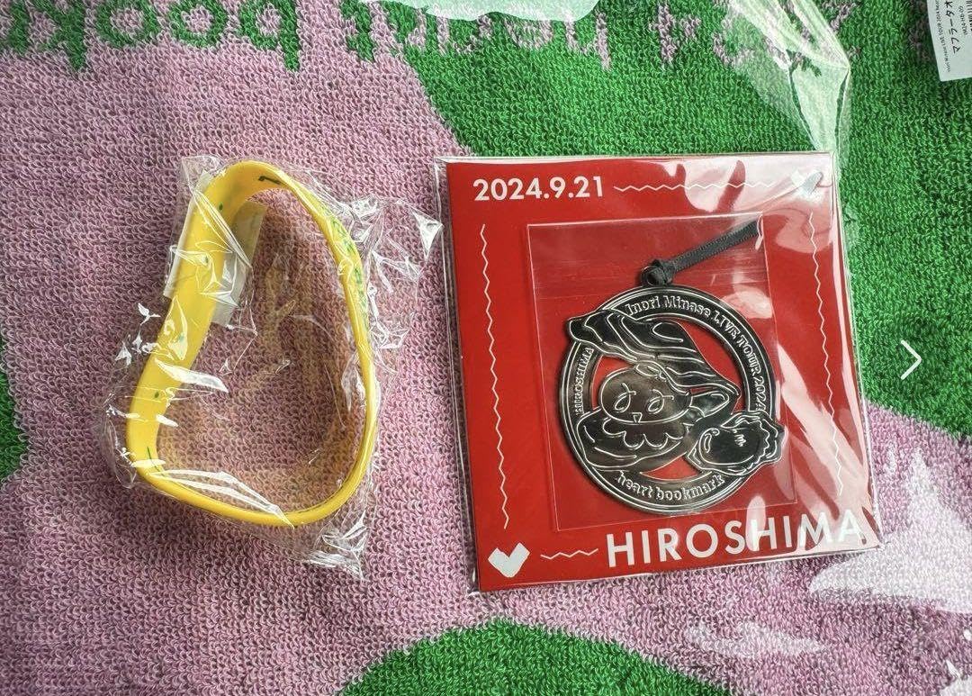 水瀬いのり メタルブックマークチャーム 全公演 heart bookmark 【公式