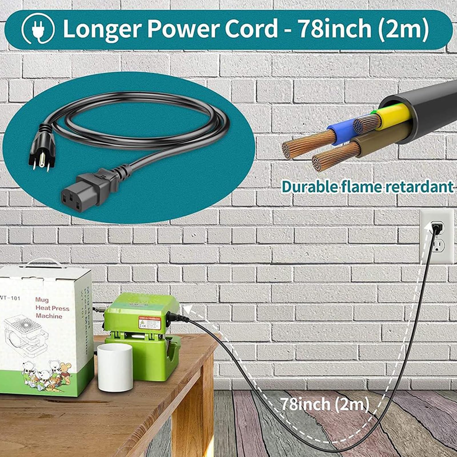 Mini Prasa Termiczna do Kubków, Przenośna Prasa do Kubków 300W z Inteligentnym Sterowaniem Grzania - Kompaktowa Maszyna do Transferu Ciepła dla Kubków do Kawy 11oz / 310ml i Kubków Tumbler