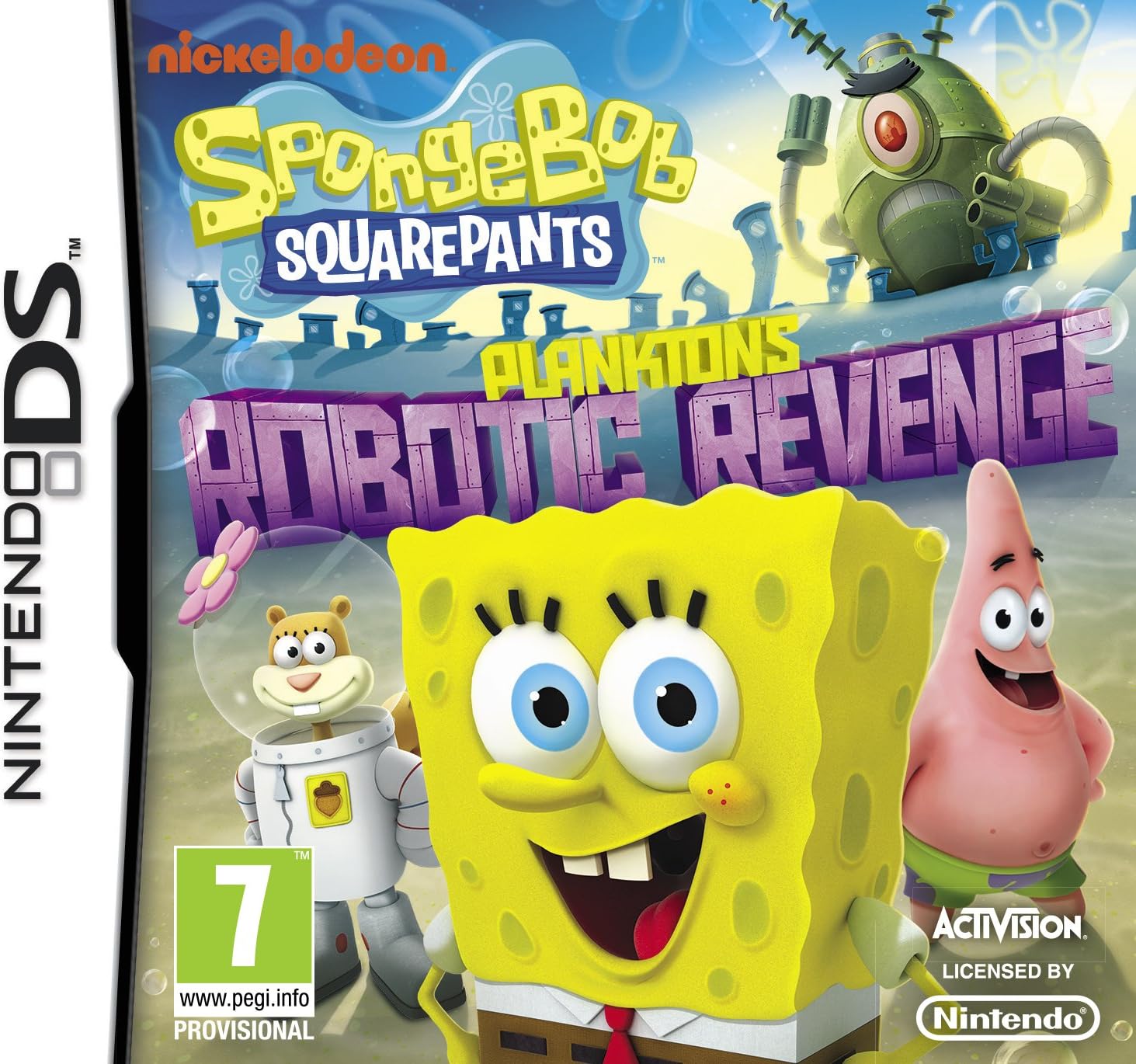 Spongebob Squarepants: Plankton's Robotic Revenge (Nintendo DS)