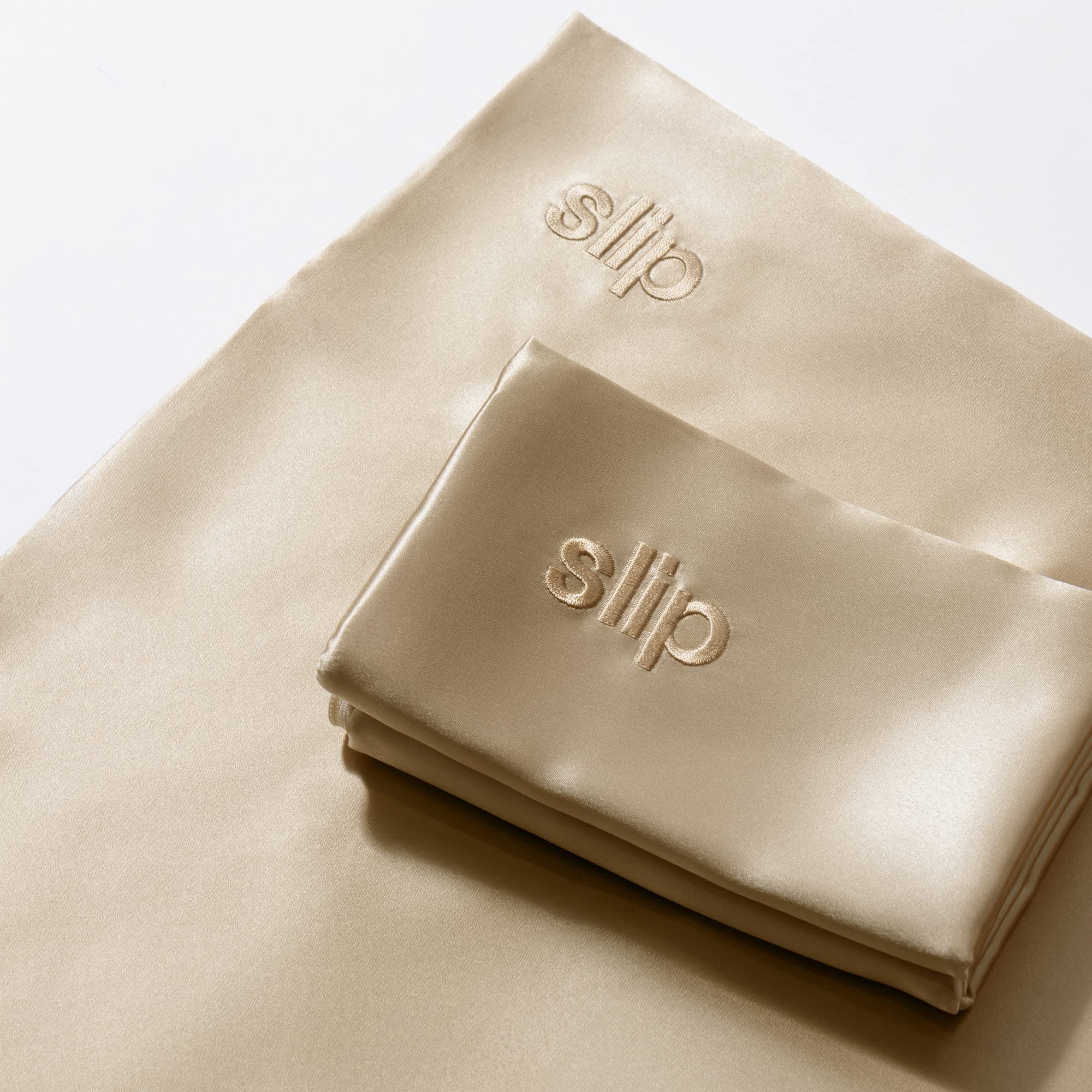 Slip Silk King Pillowcase, Caramel | 100% Pure 22 Momme Mulberry Silk