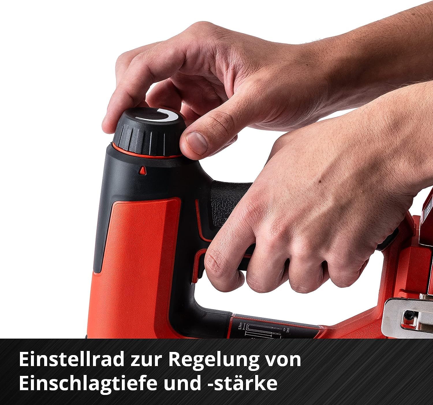 Einhell Akku-Nagler TE-CN 18 Li - Solo Power X-Change (Li-Ion, 18V, Tacker und Nagelpistole, max. 20 Schuss pro Minute, inkl. 300 Nägel und 300 Klammern, ohne Akku, ohne Ladegerät)