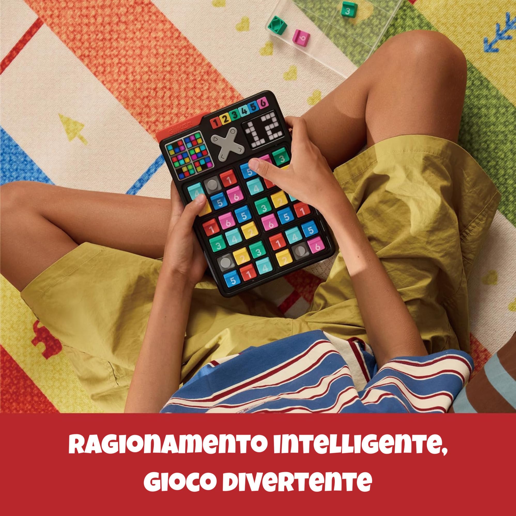 GiiKER Smart Sudoku Puzzle Games, 2500 sfide originali di Sudoku per bambini, rompicapo per bambini, giochi da viaggio, regali di compleanno per ragazzi e ragazze