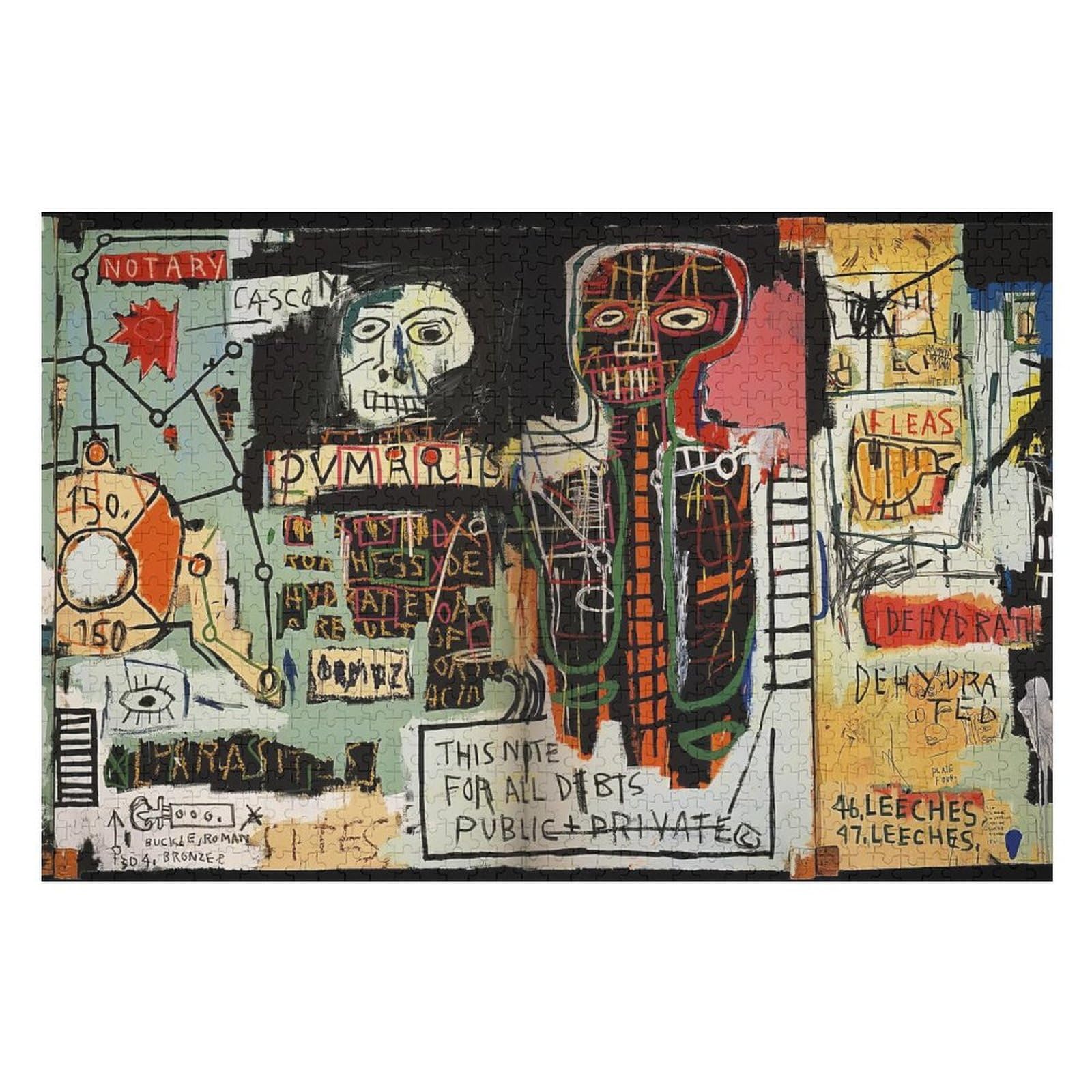 ジグソーパズル 1000ピース ジャン＝ミシェル・バスキア コレクション