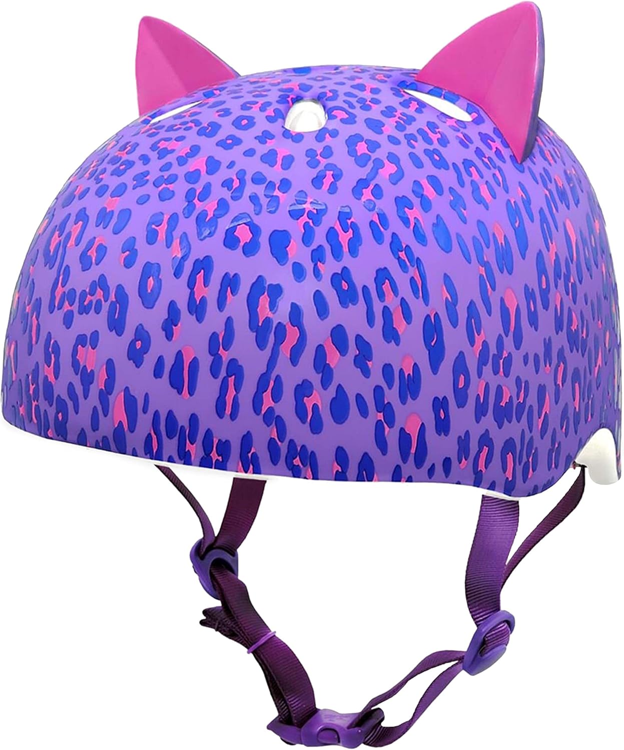 Krash Unisex Youth Krash Fit System Youth (8+ Years) - Leopard Kitty Unisize 54-58cm Helmet, Leopard Kitty, UK