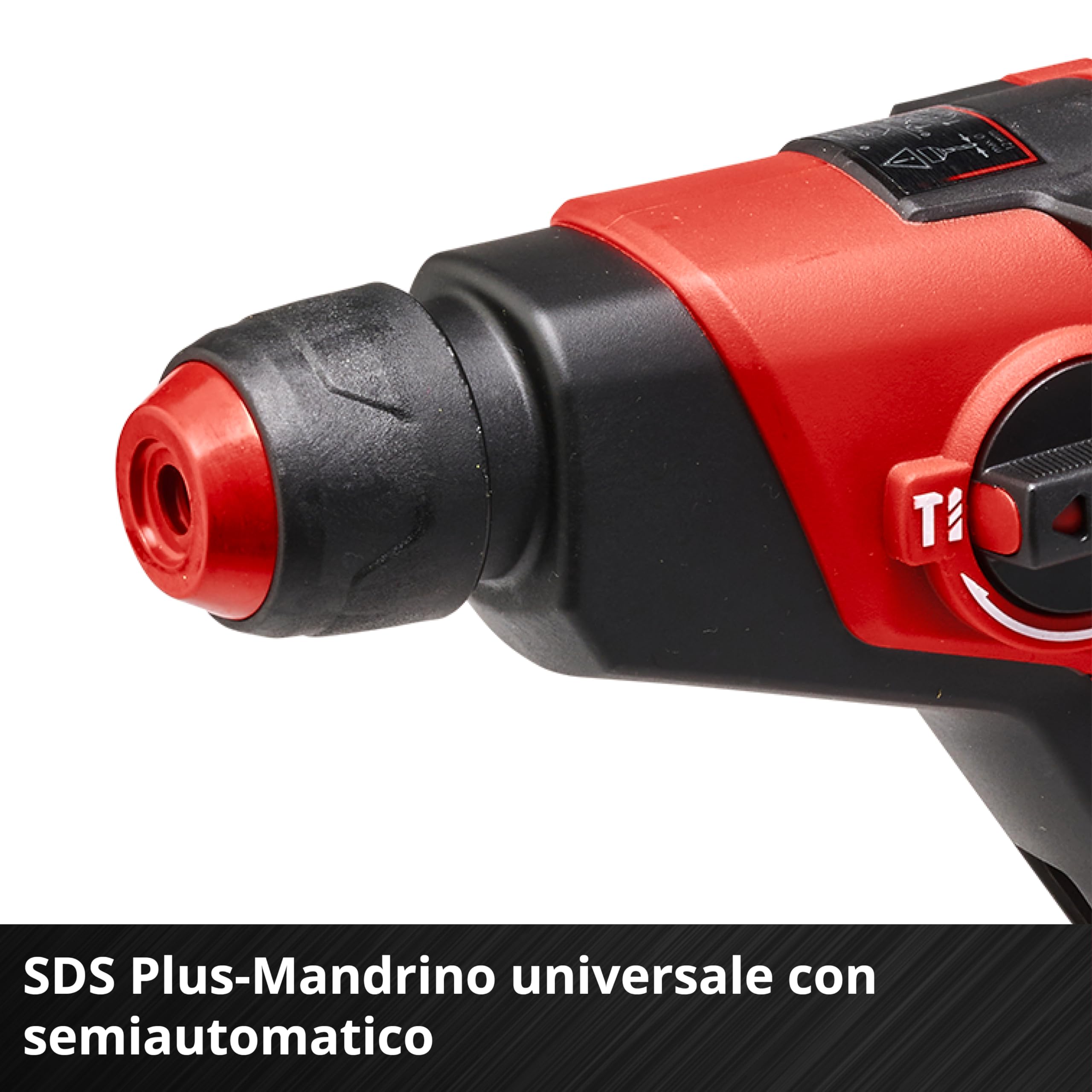 Einhell tassellatore a batteria TE-HD 18/12 Li - Solo Power X-Change (Bit Adapter incluso nella dotazione di consegna, 1,3 Joule, SDS+, 12 mm su cemento)