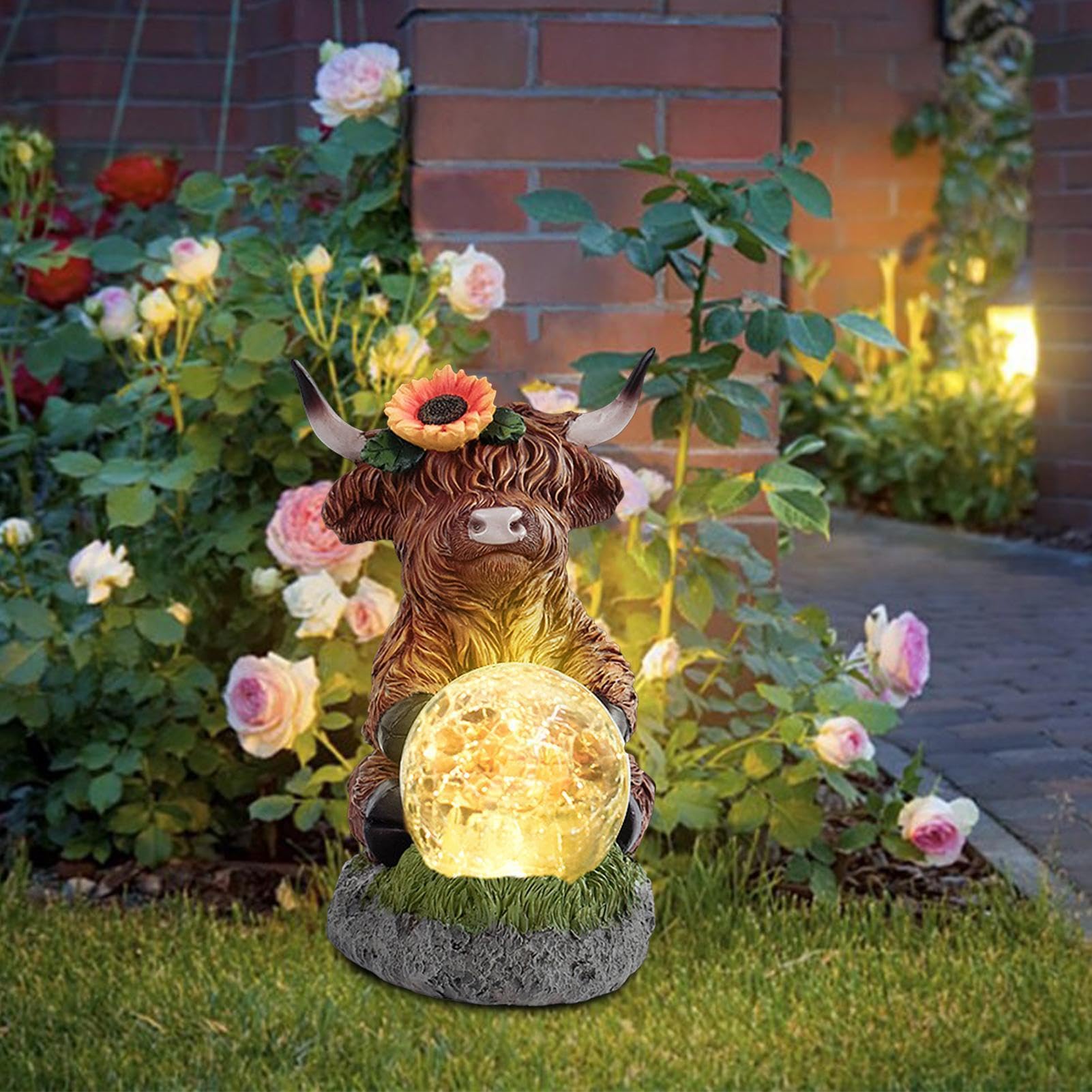 Da Esterno Per Giardino Statua Rustica Impermeabile