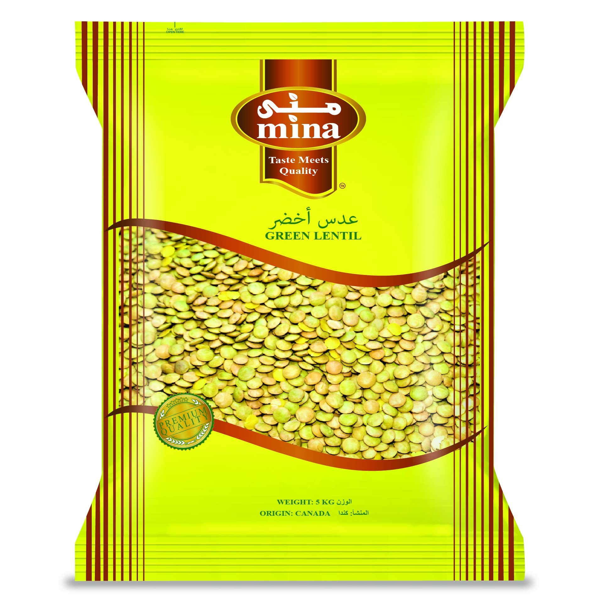 MinaGreen Lentil 5 Kg