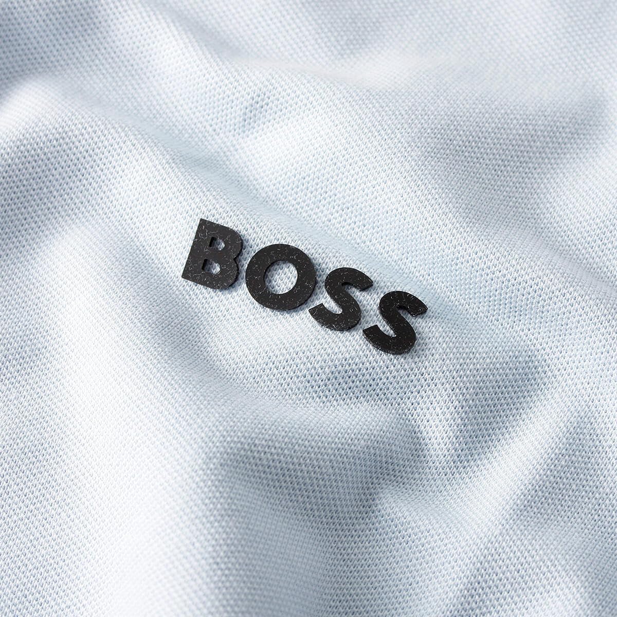 HUGO BOSS Polo da golf da uomo 2026 Birdie Paule traspirante, Blu aperto, XL