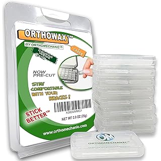 Genuine Orthowax - Orthodontic Wax for Braces Wearer - Stick Better Than competitors