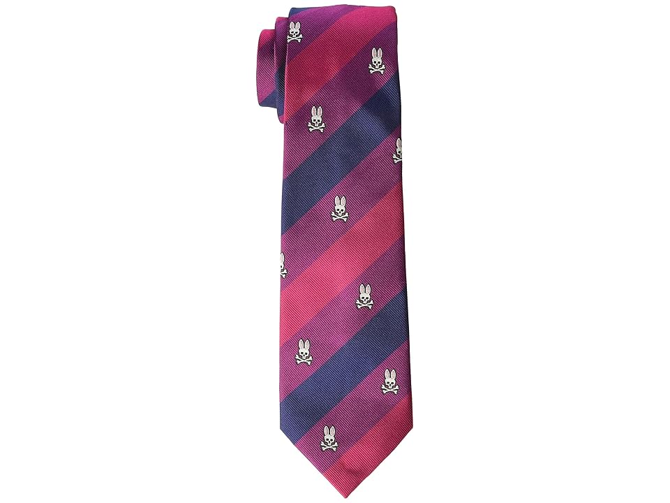 

Psycho Bunny Trad Stripe Tie (Red) Ties