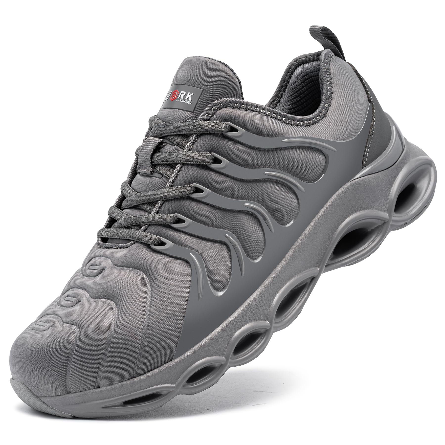 LARNMERN Scarpe Antinfortunistiche Uomo Leggere Scarpe Antinfortunistica Comodo Moda con Punta in Acciaio Traspiranti Ammortizzazione Scarpe da Lavoro 40EU-50EU