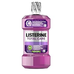 Listerine Total Care Anticavity Fluoride Mouthwash 6 Benefit Oral Rinse Kills 99 of Bad Breath Germs Prevents Cavities