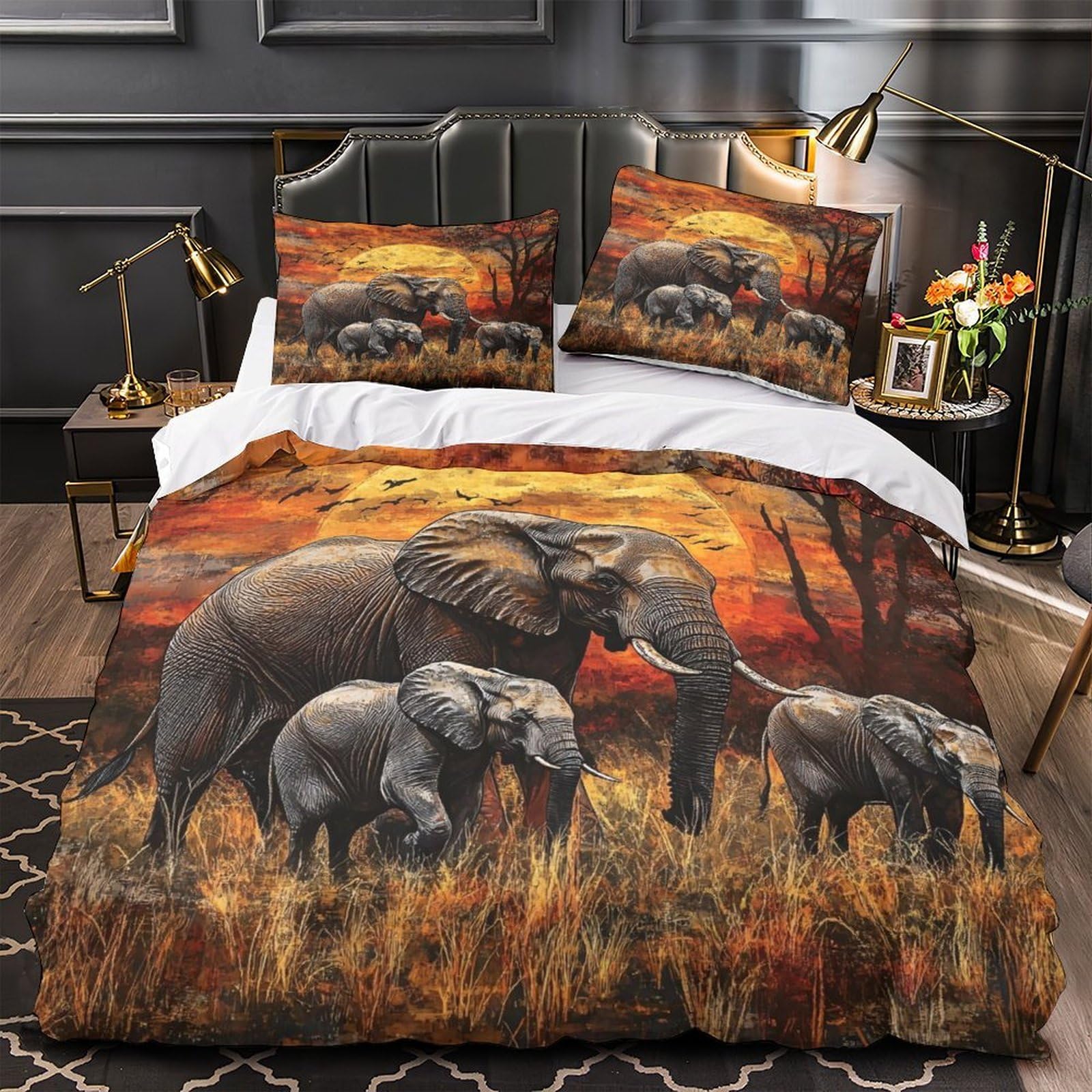 Housse de couette ferme 3D pour créer une ambiance chambre ado nature