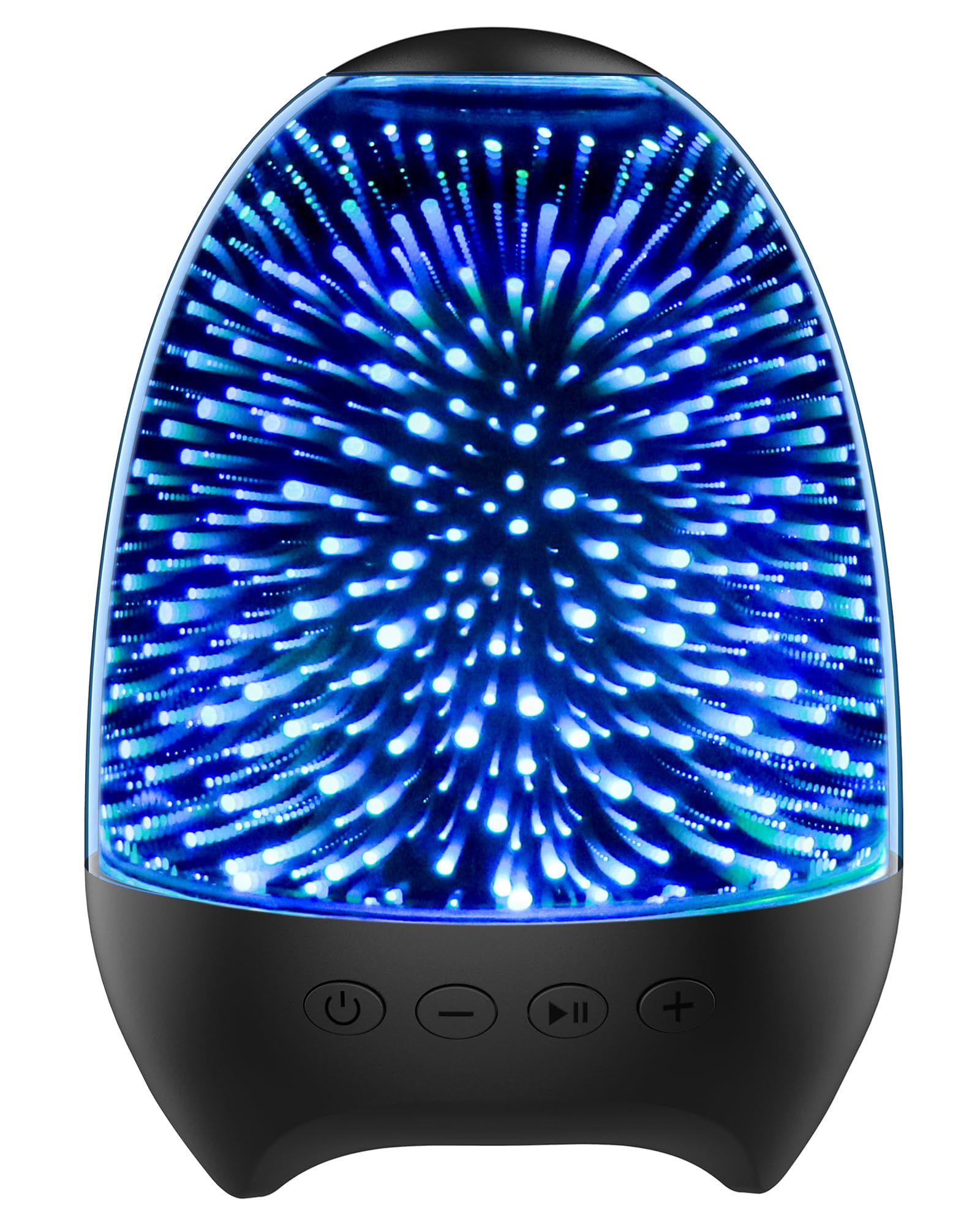 Aiscool Bedside Lamp, Touch Dimmable with Bluetooth Speaker, Night Light, Children's Colour Changing LED Nursing Light, Gift for Baby, Teenagers, Adults for Bedroom Living Room(Galaxy Black) [Energy Class B]